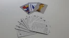 FRANCE 98 WC BADGE Shield PANINI FOOTBALLERS CHOOSE Blue and Black BACK Figure