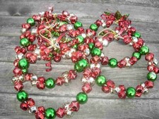 Christmas Jingle Bell Wreath Multicolor Wall Door Hanging