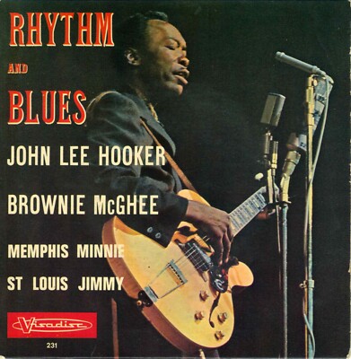 7'' John Lee Hooker / Brownie McGhee + 2   EP: Rhythm And Blues / French 1965