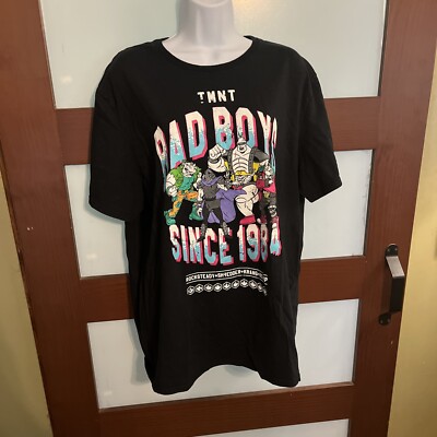 Teenage Mutant Ninja Turtles Men's TMNT Bad Boys Since 1984 T-Shirt