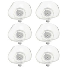 6PCS Furniture Desk Glass PVC Anti-Collision Suction Cups Sucker Hanger Pads