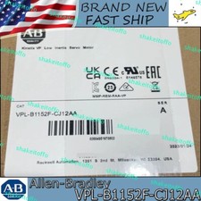 New Sealed AB VPL-B1152F-CJ12AA Kinetix VP Low Inertia Servo Motor AB