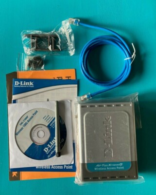 D-Link - DWL-2100AP - 802.11b/g - 108G Wireless Access Point - NEW OPEN BOX