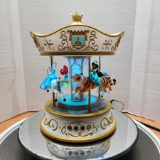2021 Hallmark Disney Princess Dreams Go Round Carousel Table Top New in Box