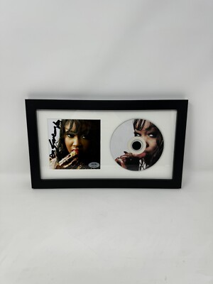 CUPCAKKE SIGNED AUTOGRAPHED FRAMED EDEN CD PSA/DNA COA RARE