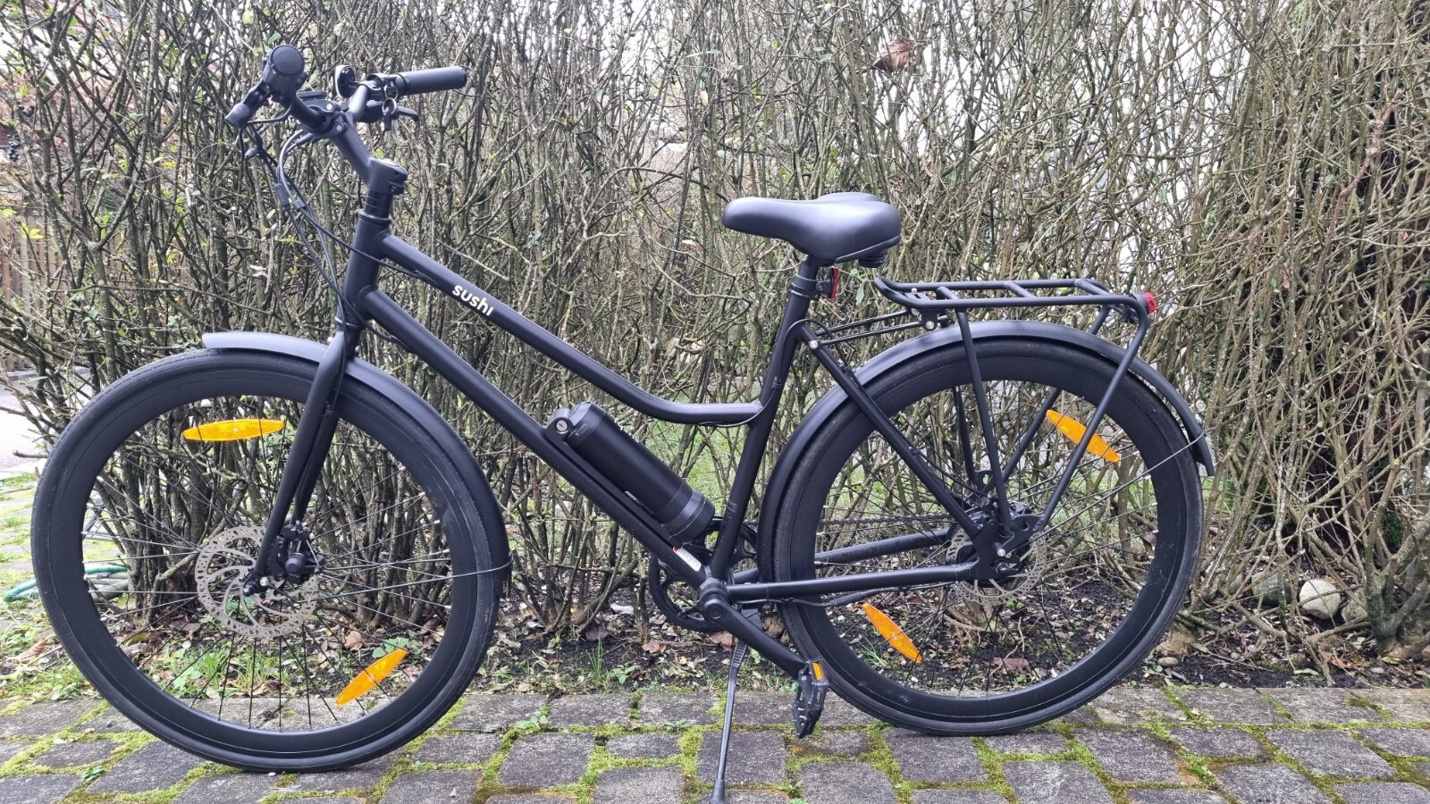Sushi Bike California Roll + Schwarz E-bike