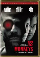 12 Monkeys (Special Edition) - DVD By Bruce Willis - GOOD