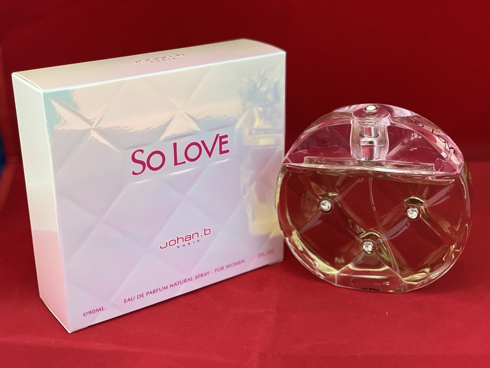 So Love By Johan.b 3 Fl.oz Eau De Parfum Spray For Women 