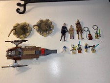 Lego Star Wars Sammlung:Raumschiff,2 Fallen,10 Figuren -Viele Seltenheiten !!