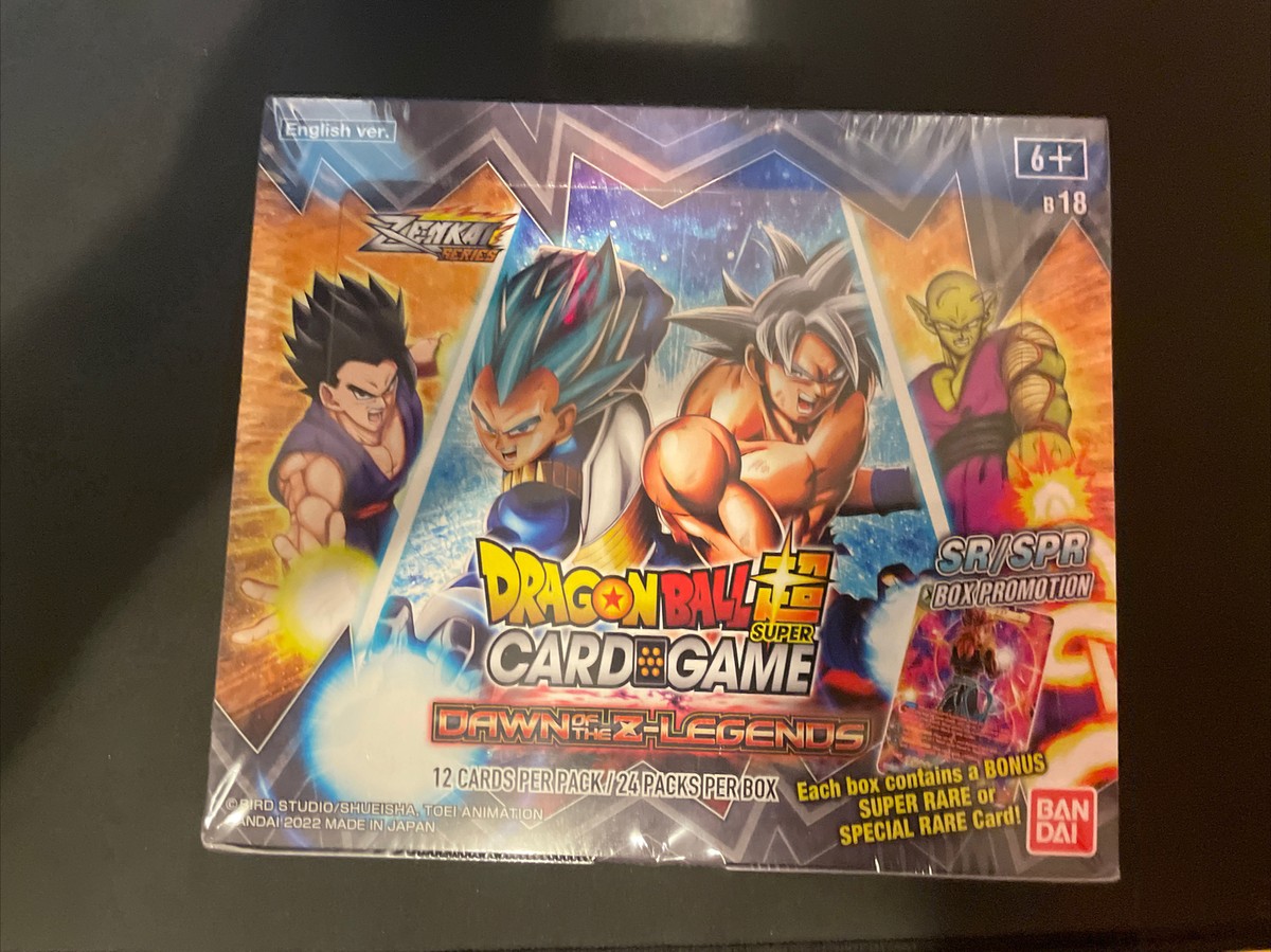 Dragon Ball Super Dawn of the Z-Legends B18 Sealed Booster Box | eBay Dragon Ball Super Dawn of the Z-Legends B18 Sealed Booster Box | eBay