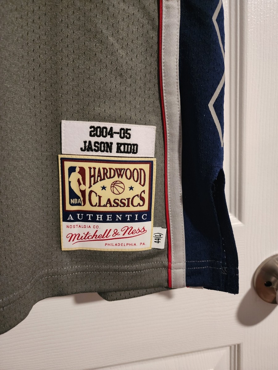100% Authentic Mitchell & Ness 04-05 Jason Kidd New Jersey