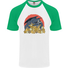 Role Play Games Dragon RPG Dice Funny Mens S/S Baseball T-Shirt