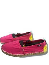 Sperry Youth Size 5 Girls Slip On Pineapple Hot pink Shoes