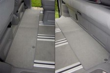 VW Transporter T5 Caravelle Carpet Mats Set Anthracite Middle Rear Row GENUINE