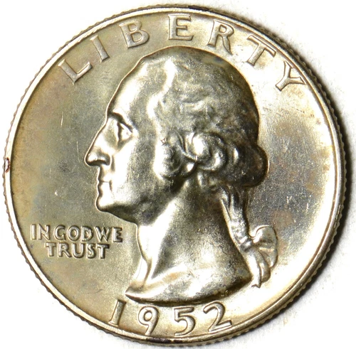 1952-D Washington Quarter — photo from the most recent tracked eBay sale