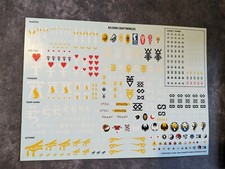 Aeldari Craftworlds Transfer Sheet (bits)