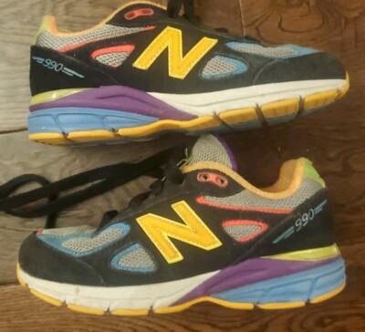 AWESOME 2023 New Balance 990v4 x DTLR Wild Style PC990DL4 SIZE CHILD 12 
