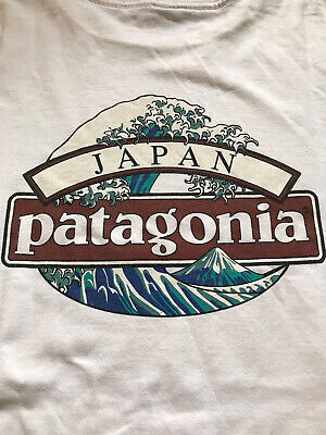 Patagonia Vintage Promo T-Shirt Japan Limited Hokusai Wave Size M