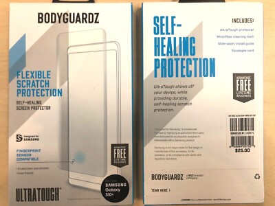 BodyGuardz Flexble Self-Healing Film Screen Protector for Galaxy S10+ Plus