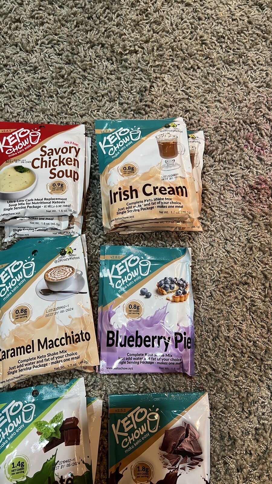 Keto Chow Meal Replacement Shakes eBay