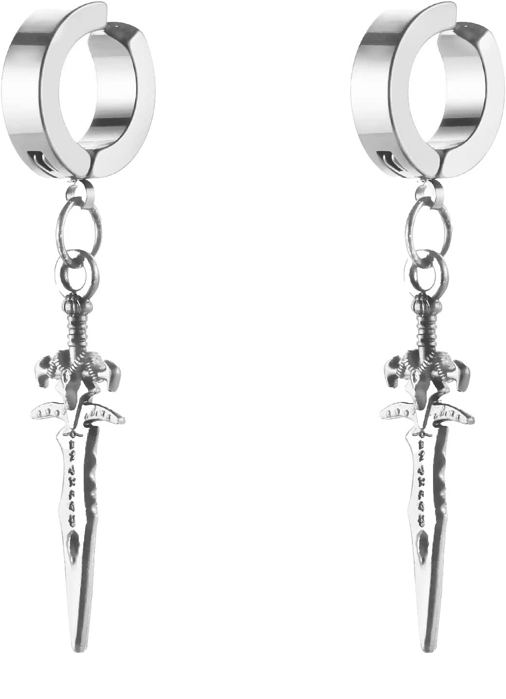 Stainless Steel Cuff Fashion Earrings