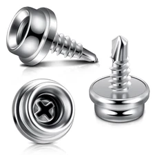 Boat Canvas Snaps Stainless Steel Screw Boat Cover Metal Snaps 3/8 Inch Socket S