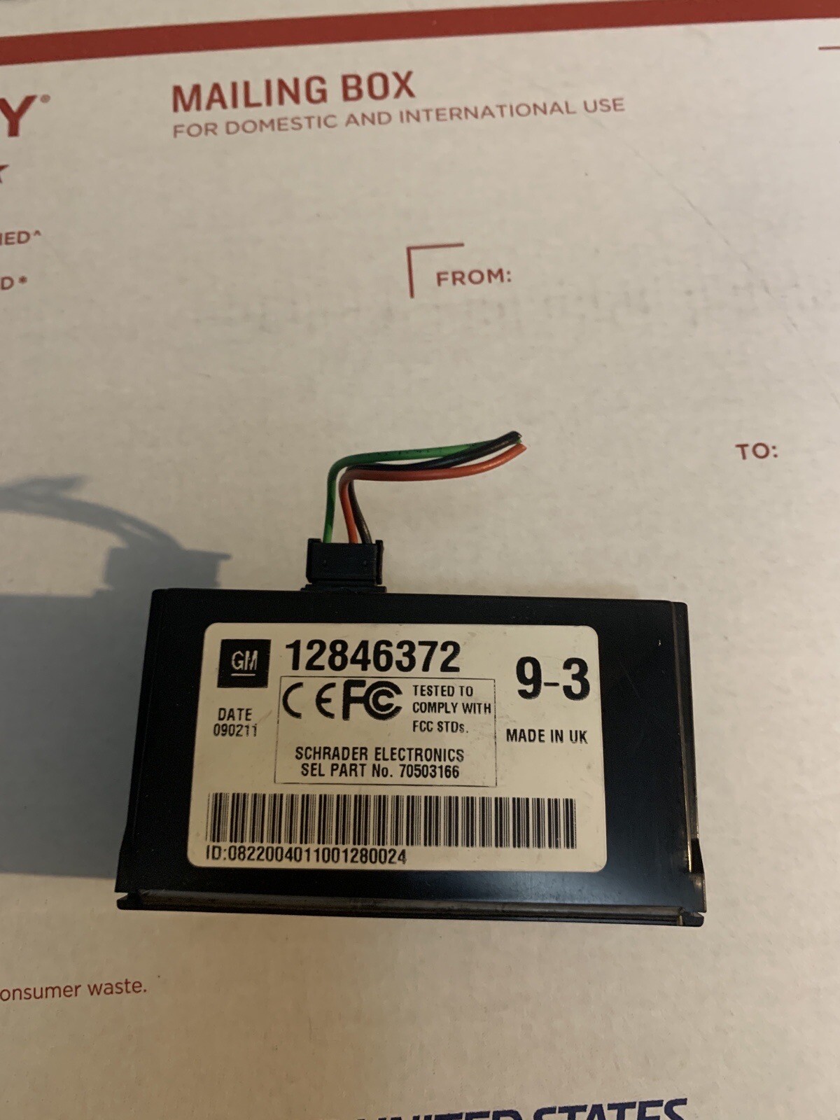 Tire Pressure Control Unit OEM Saab 12846372 12779727 for sale  