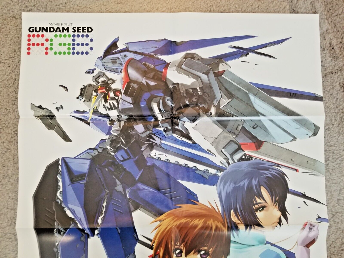 Mobile Suit Gundam Seed RGB poster (20x28in, B2) vintage/original