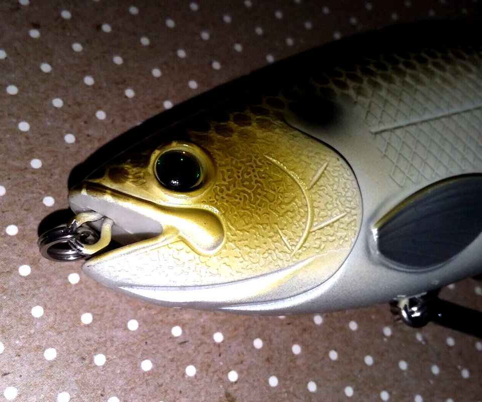 NEW BANSHEE 8 inch Glide Bait Bass, Pike, & Muskie Swimbait 3.1 oz