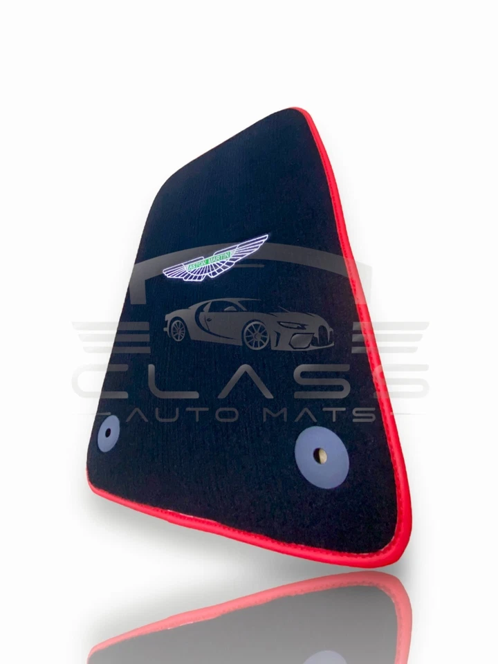 Custom Fİt Carpet Floor Mats For Aston Martin DB11 RAPİDE VANQUİSH VANTAGE 4 Pcs - Image 4 of 4