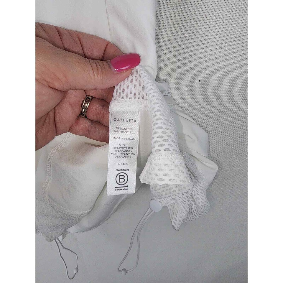 Athleta Yosemite Womens LG tank with side draw strings eBay