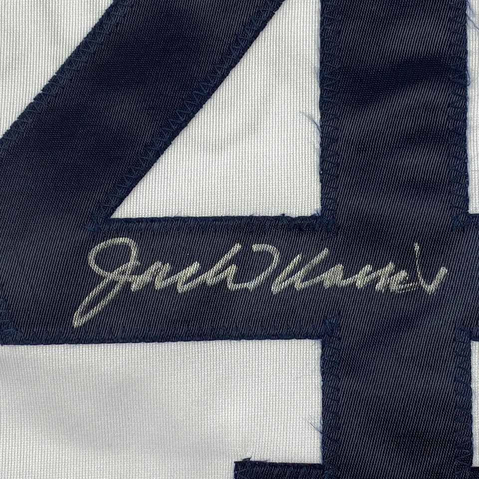 Autographed/Signed Jack Morris Detroit White Baseball Jersey JSA COA - Image 3 of 4