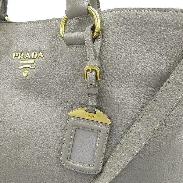 Prada Vitello Tote Bag - Genuine Leather, Shoulder/Handheld, Good Condition thumbnail 2