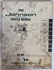 JOHNSON OMC 1969 OUTBOARD MOTOR 33HP SERVICE MANUAL