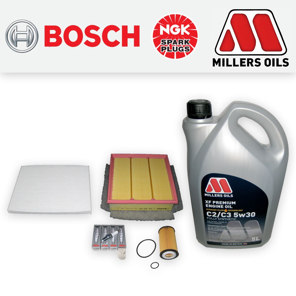 SERVICE KIT for OPEL VAUXHALL CORSA D 1.4 A14NEL OIL AIR CABIN FILTER PLUGS +OIL