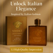 Versace Men's Eros Najim Parfum 3.4 oz Fragrances
