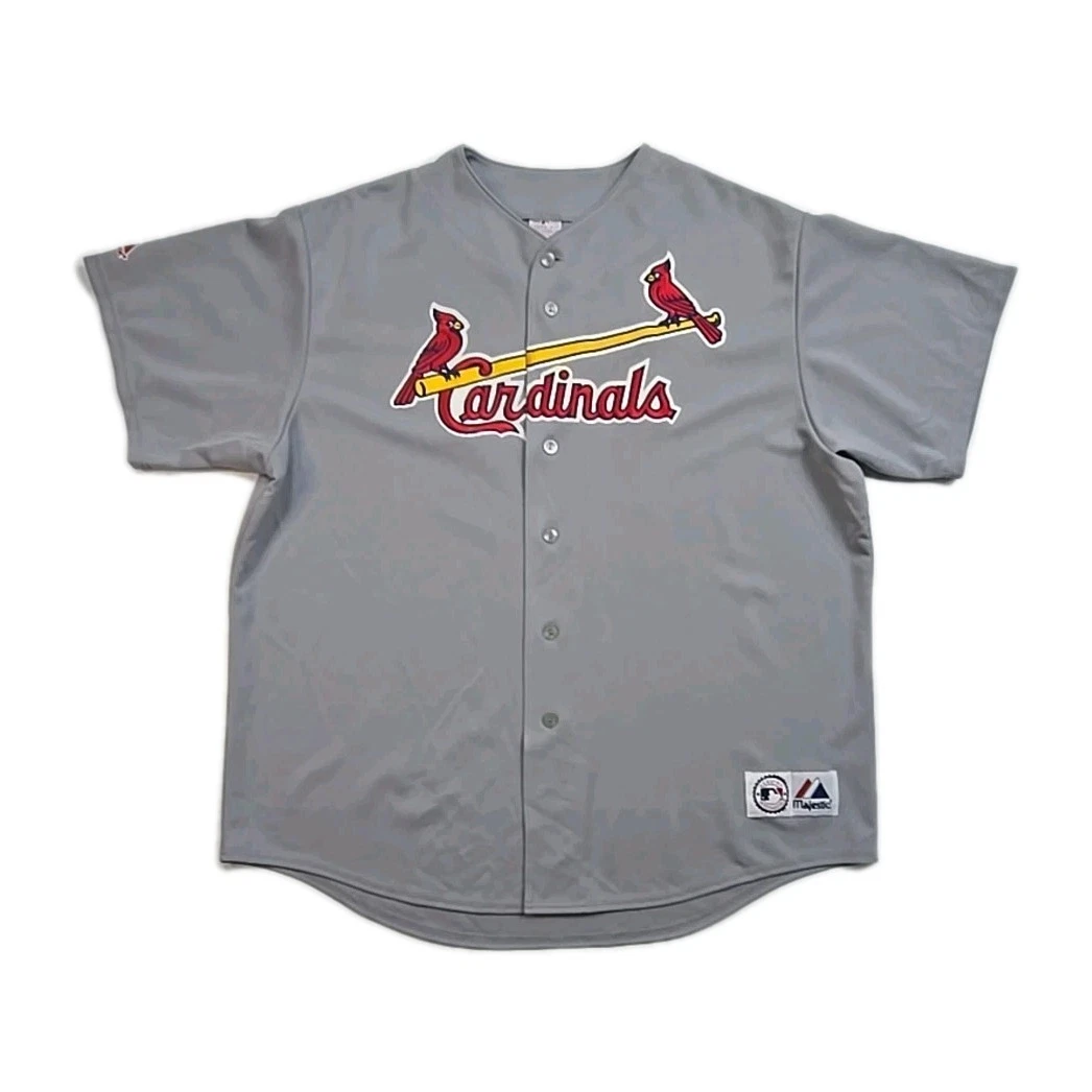 Maillot Baseball MLB St Louis Cardinals #1 Brasseur - Taille XXL Blanc