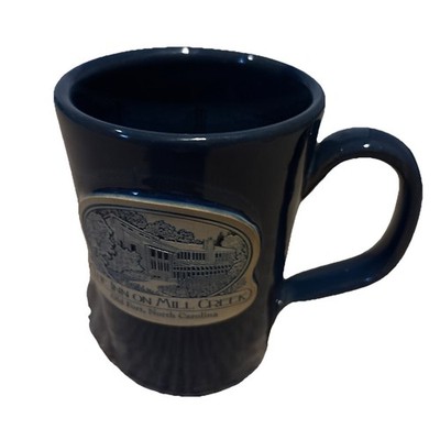 Deneen Pottery Coffee Mug Blue The Inn On Mill Creek Old Fort North Carolina