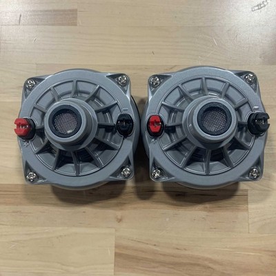 (2) USED SKAR AUDIO PD1-X 1-INCH 200 WATT HIGH EFFICIENCY COMPRESSION HORN