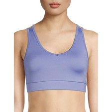 Avia Women's Medium Impact Sports Bra Perfect Peri Large