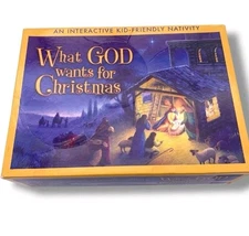 What God Wants for Christmas An Interactive Kid Friendly Nativity Complete Famil