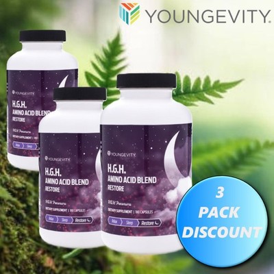 Youngevity Dr. Wallach Amino Acid Blend - 180 capsules (3 Pack)