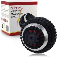 shrink Vibrating Massage Ball with 4-Speeds - Deep Tissue Trigger Point Massa...