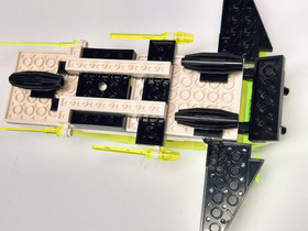 Vintage LEGO MOC Custom Blacktron Space System 6884 Aero Module 1987 Classic