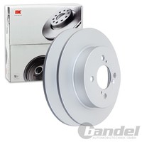 2X NK Bremsscheiben 259Mm Voll Hinten Passend FÜR | 315225