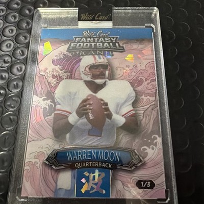 Wild Card 2023 5 Card Draw Stacked Deck Warren Moon 1/3 Pink Cracked Ice 🔥