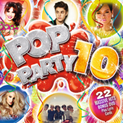 Various Artists Pop Party 10 (CD) Album with DVD (UK IMPORT)