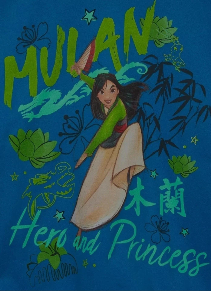 BoxLunch Disney Princesa Mulan Guerrero Cuello Redondo Sudadera Mushu, Talla XL Foto 4 de 4