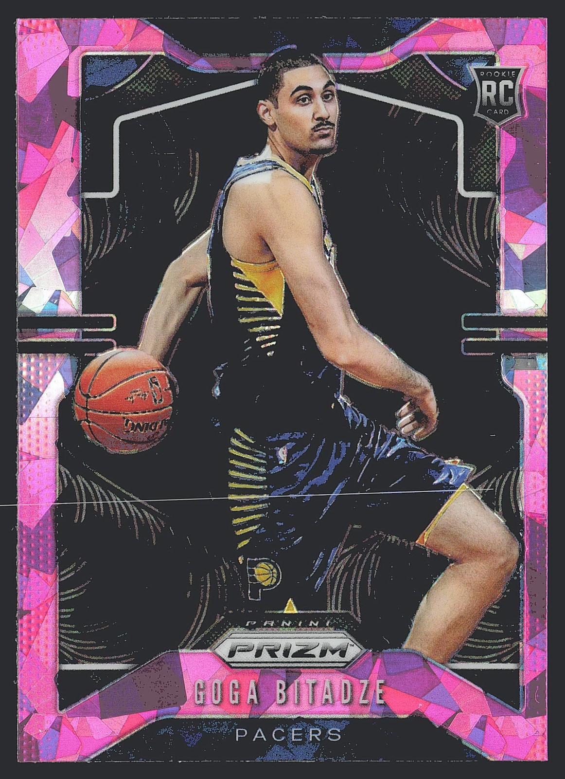 2019-20 Panini Prizm #264 Goga Bitadze Prizms Pink Ice RC