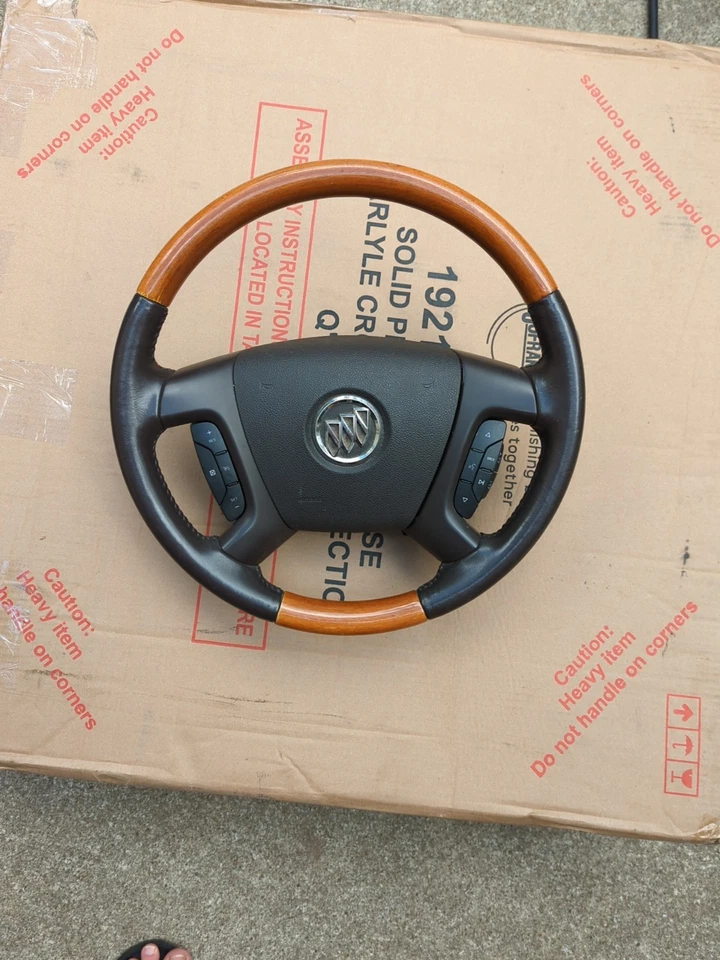 2008 08 BUICK ENCLAVE STEERING WHEEL AUDIO & CRUISE CONTROL SWITCH 25807099 OEM - Image 3 of 4